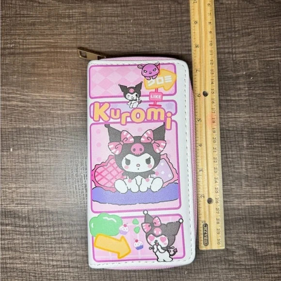Kuromi Pink Wallet - Picture 2 of 5